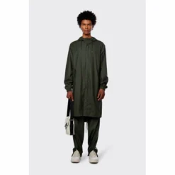 Imperméable RAINS Unisex Fishtail Parka Vert -Rains 18140 green men 1