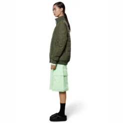 Veste Rains Unisex Liner High Neck Jacket Evergreen -Rains 18180 evergreen women 2