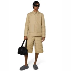 Veste Rains Unisex Liner Shirt Jacket Sand -Rains 18200 sand men 4