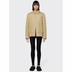 Veste Rains Unisex Liner Shirt Jacket Sand -Rains 18200 sand women 1
