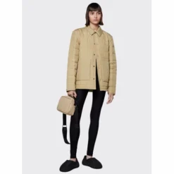 Veste Rains Unisex Liner Shirt Jacket Sand -Rains 18200 sand women 4