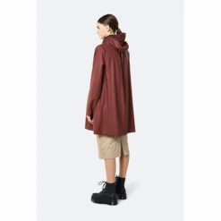 Imperméable RAINS Women A-line Jacket Maroon -Rains 1834 maroon women 2