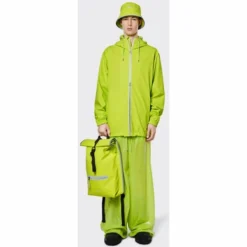 Imperméable Rains Unisex Storm Breaker Reflective Digital Lime