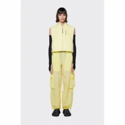 Veste Sans Manches Rains Femme Fleece Vest Straw 13 Veste Sans Manches Rains Femme Fleece Vest Straw -Rains 18500 straw women 1