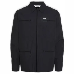Veste Rains Unisex Woven Shirt Black