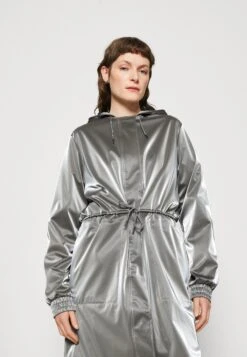 Rains String - Parka - Metallic Grey