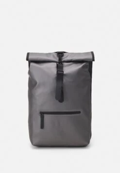 Rains Rolltop Rucksack Unisex - Sac À Dos - Metallic Grey