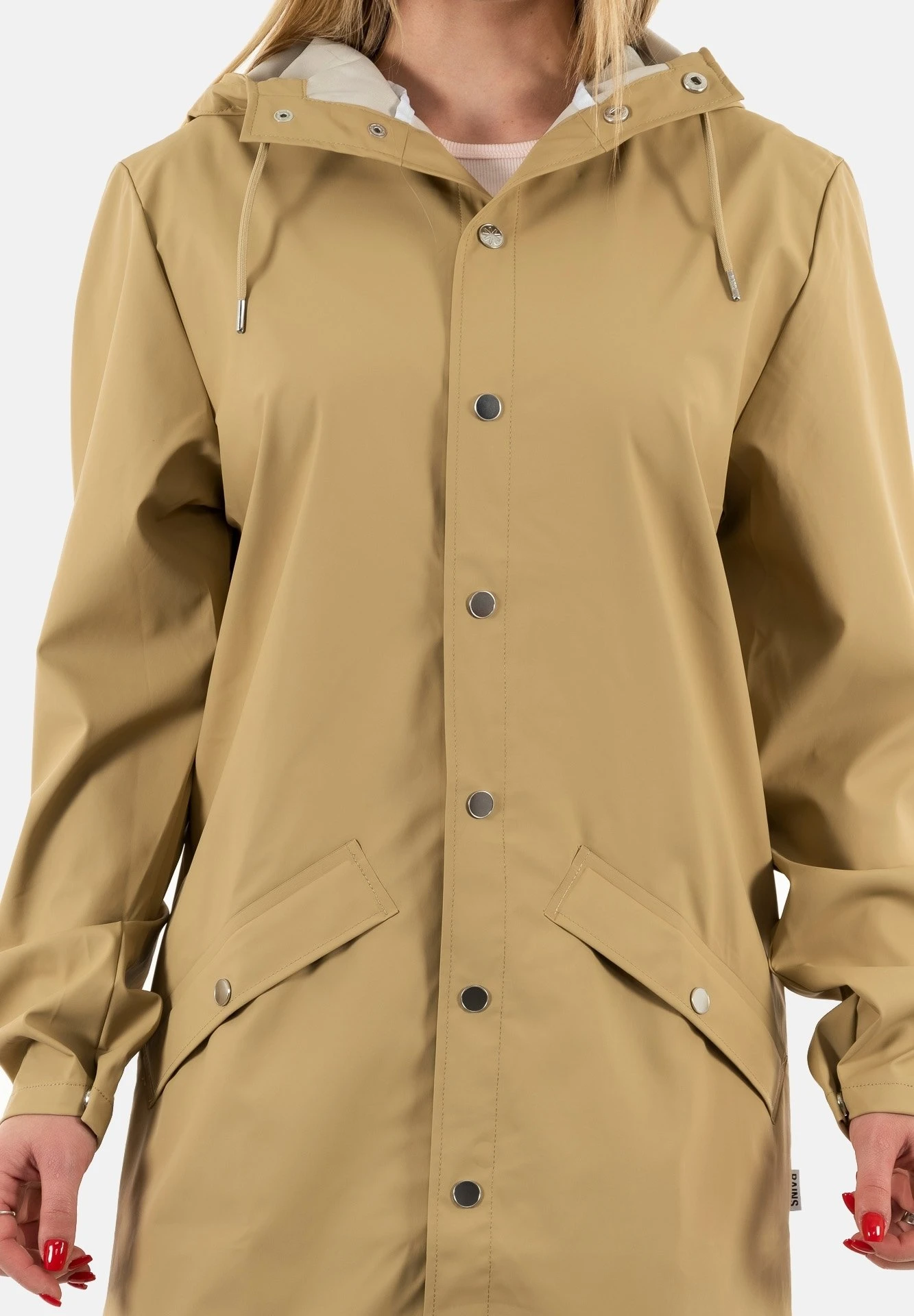 Rains Unisex - Parka - Sand 5 Rains Unisex - Parka - Sand – Image 3