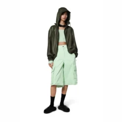 Veste Rains Unisex Storm Breaker Evergreen 11 Veste Rains Unisex Storm Breaker Evergreen -Rains 5 18370 evergreen women 4