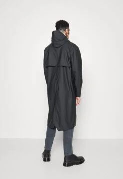 Rains Longer Jacket Unisex - Veste Imperméable - Black -Rains 67f85cac54f24d7982d30ee461c344e1