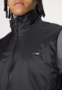 Rains Padded Vest Unisex - Veste Sans Manches - Black -Rains 8e4b2c14dab842098985da3c4d74dee0