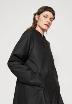 Rains A Line Jacket - Veste Imperméable - Black -Rains 8e826c751047486a9e52fb081fa48112