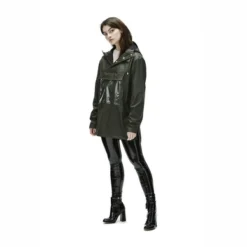 Imperméable RAINS Glossy Camp Anorak Green -Rains Regenjas RAINS Glossy Camp Anorak Green3