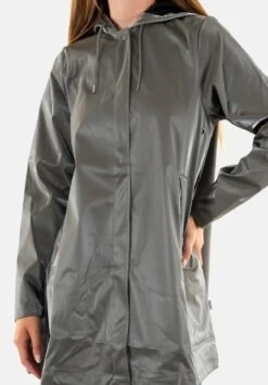 Rains Manteau Court - Gris -Rains c8ac39053ed74d328724da654095b001
