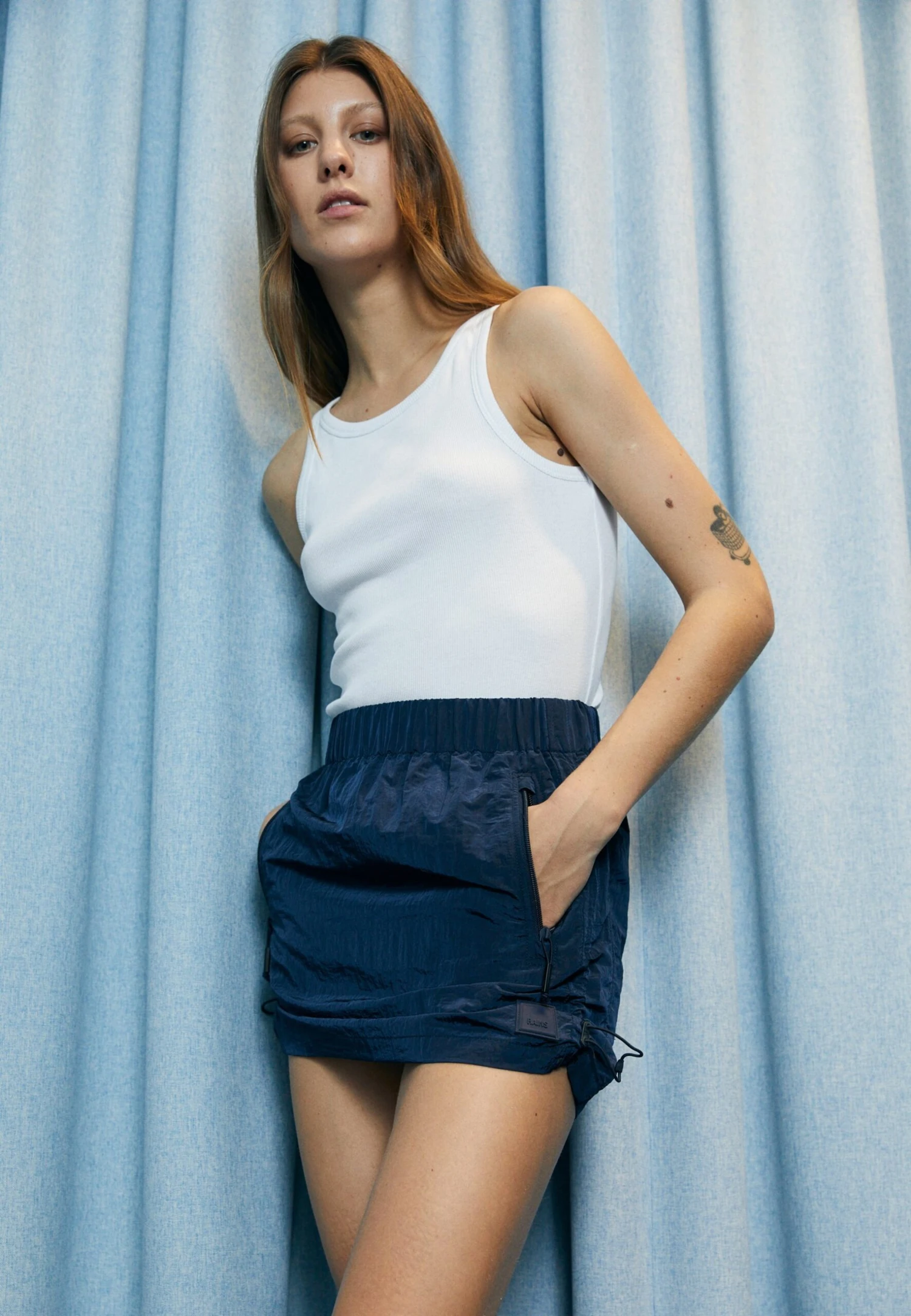 Rains Minijupe - Ink 3 Rains Minijupe - Ink