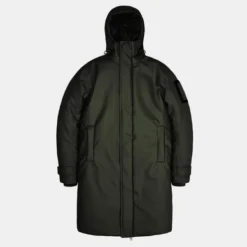 Veste Rains Unisex Glacial Coat Green -Rains jas rains unisex glacial coat green